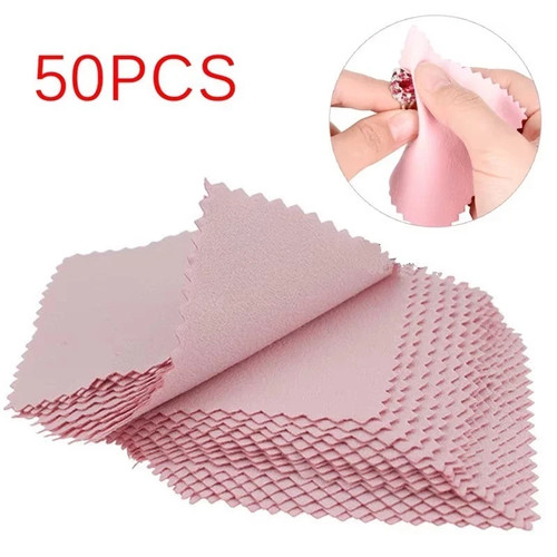 50pcs sliver polishing - 50pcs,