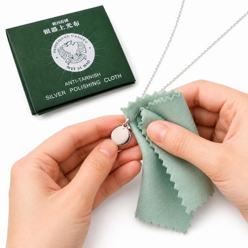 Silver polishing cloth - silver,