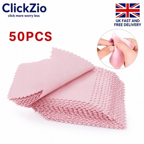 50x silver polishing cloth - silver,