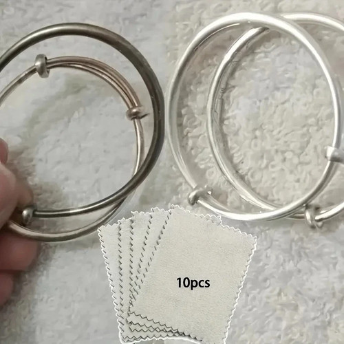 Polishing cloth gold - -, silver